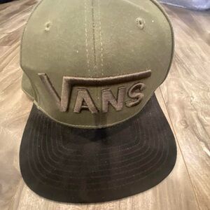 Vans Dark Green and Black Hat